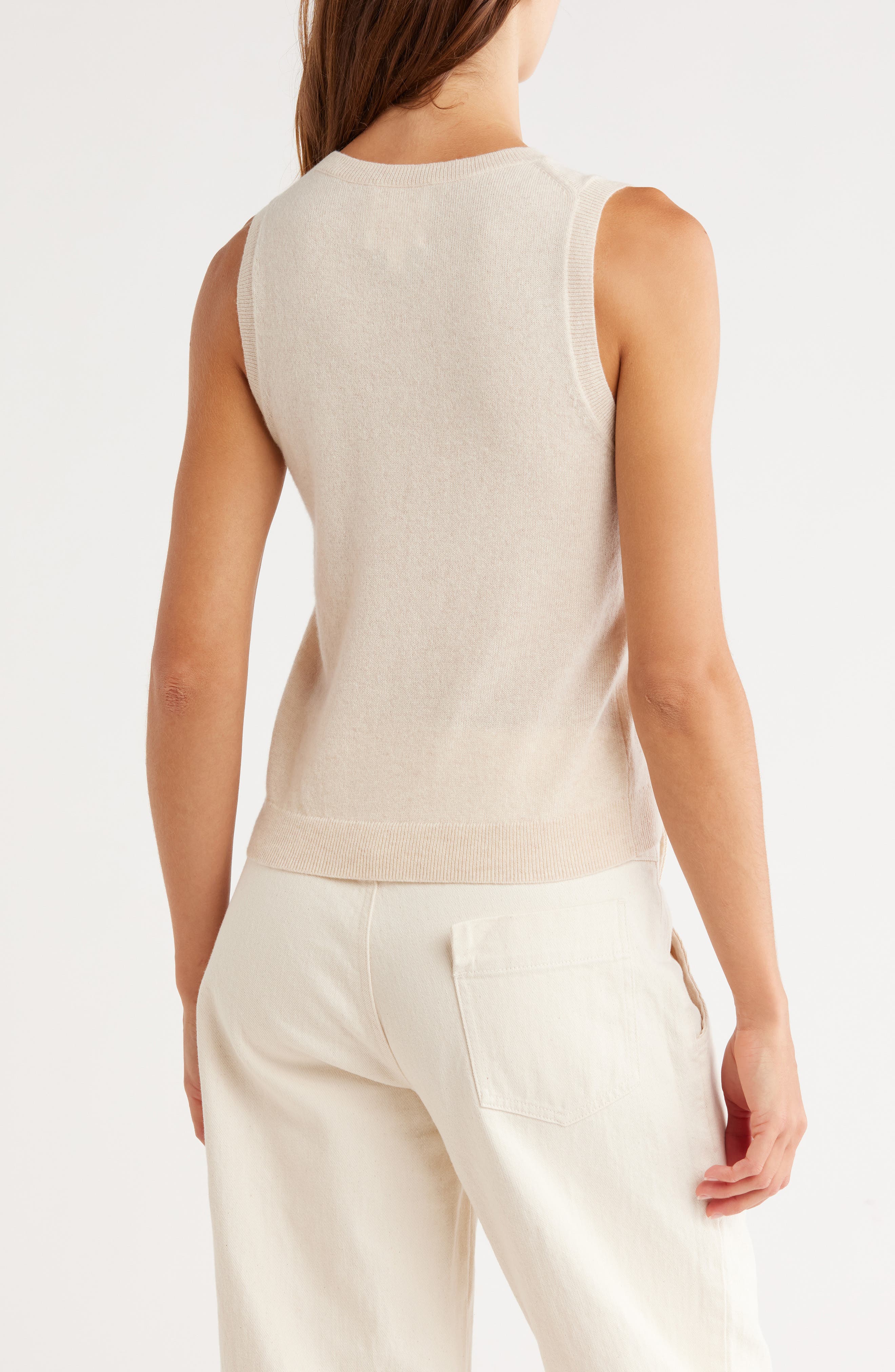 Jenny's Sleeveless Cashmere Top - image 2