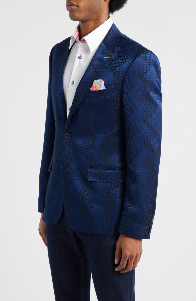 Siragusa Sinai Collection Sport Jacket, Alternate, color, Navy