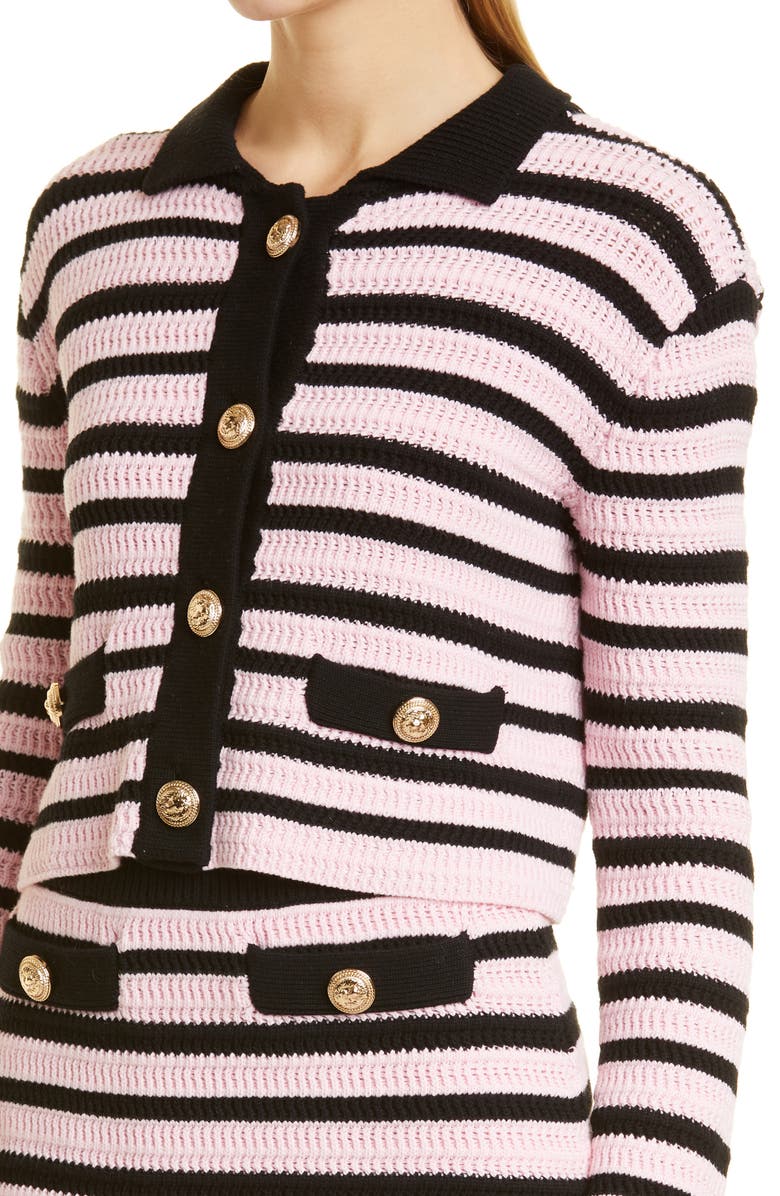 Rebecca Vallance Camille Knit Crop Cardigan, Alternate, color, 