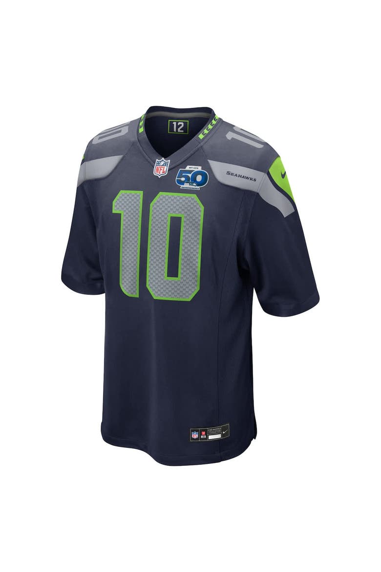Men's Nike Cooper Kupp College Navy Seattle Seahawks Team 50th Season Game Jersey, Alternate, color, College Navy