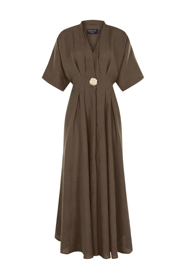 Samara Maxi Dress, Main, color, BROWN