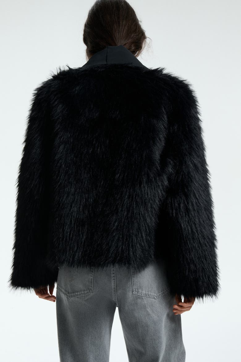 Double-faced Jacket, Alternate, color, Black