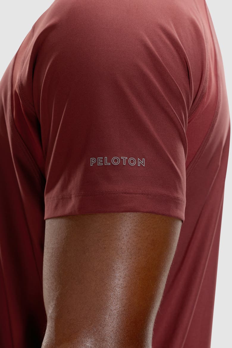 Essential Jersey Rib Short Sleeve, Alternate, color, Deep Burgundy
