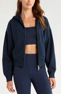 Zella Exhale Fleece Zip Hoodie