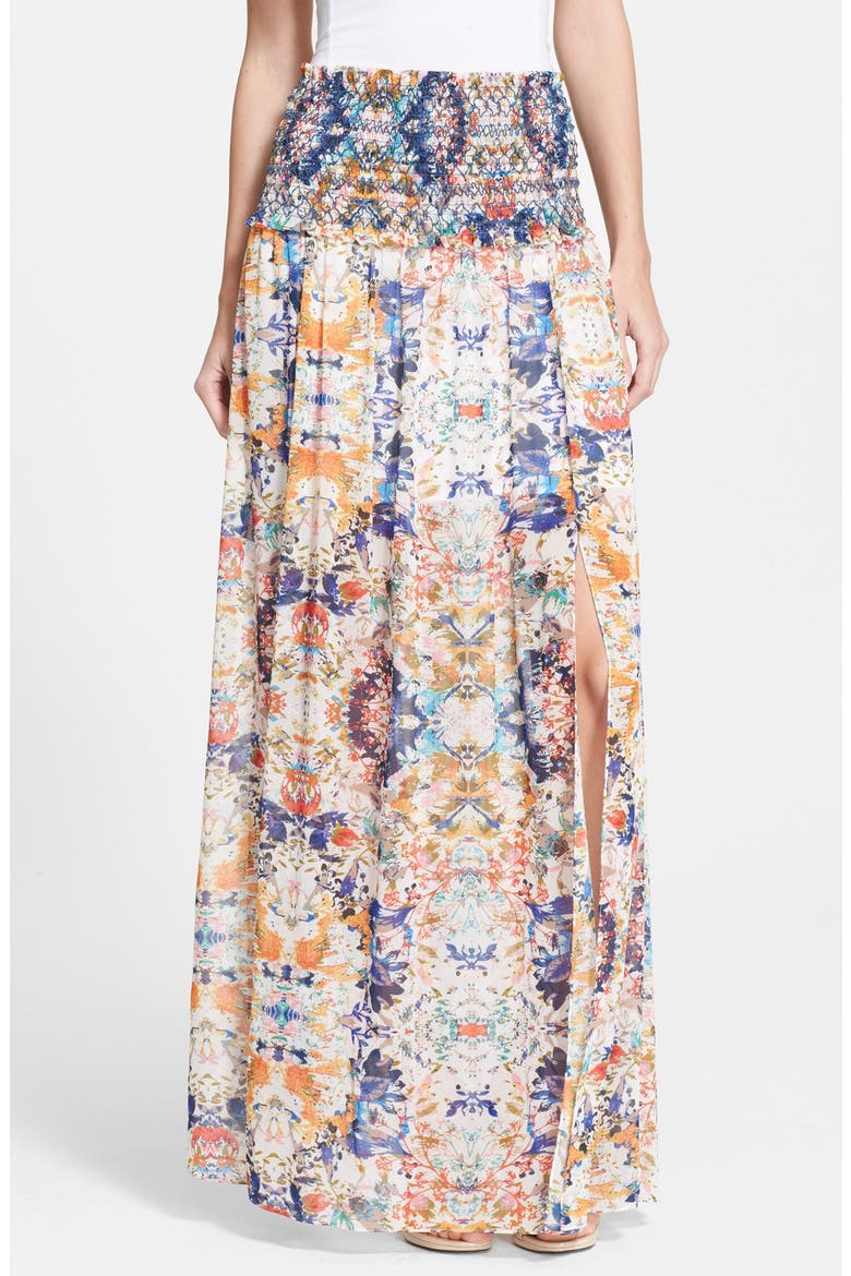 'Delilah' Skirt, Main, color, IBIZA PRINT