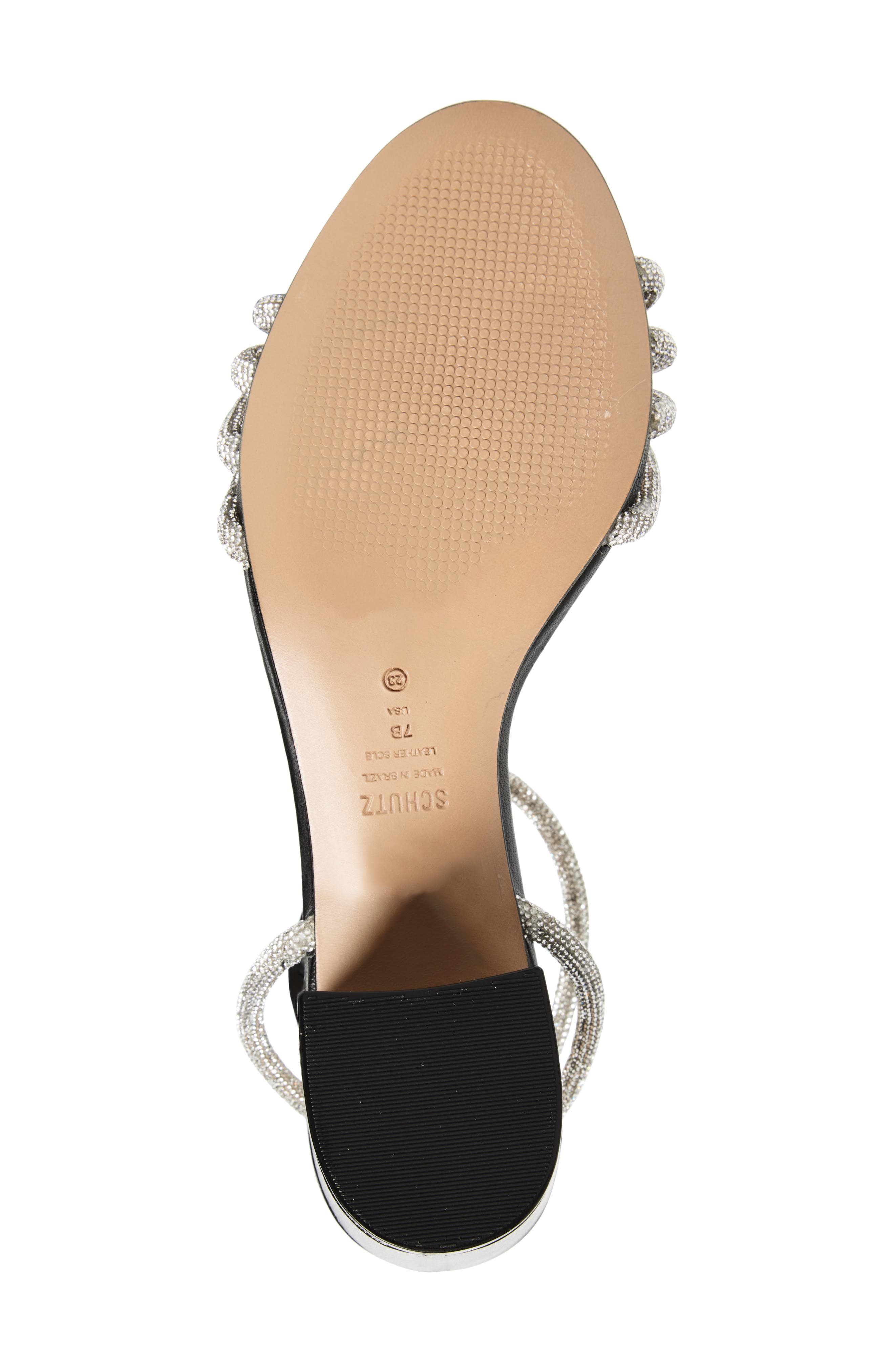 Schutz Jewell Ankle Strap Sandal, Alternate, color, 