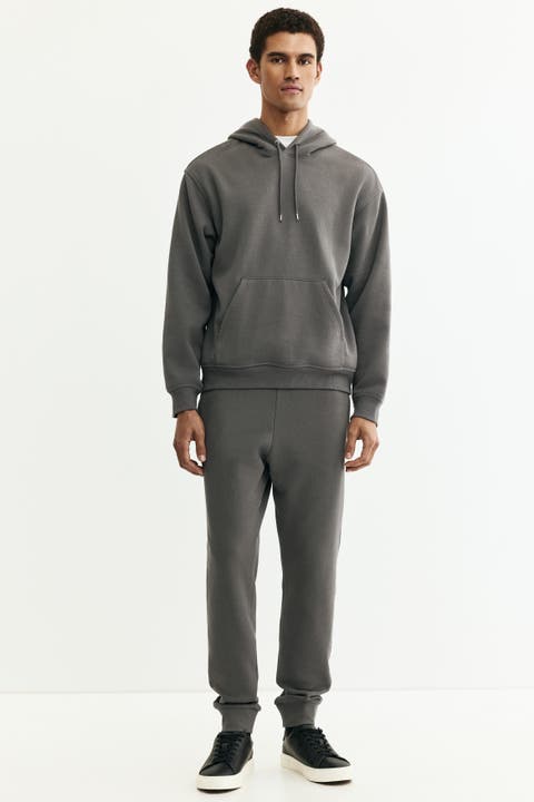 Regular-fit tapered sweatpants