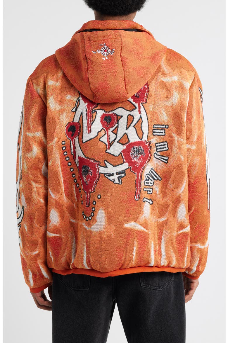 Doberman Gang Jacket, Alternate, color, ORANGE