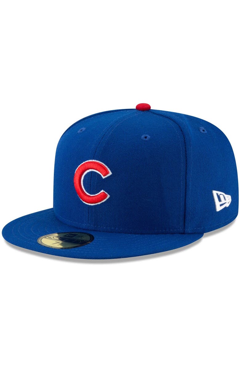 New Era Men's New Era Royal Chicago Cubs Jackie Robinson Day Sidepatch 59FIFTY Fitted Hat, Alternate, color, 