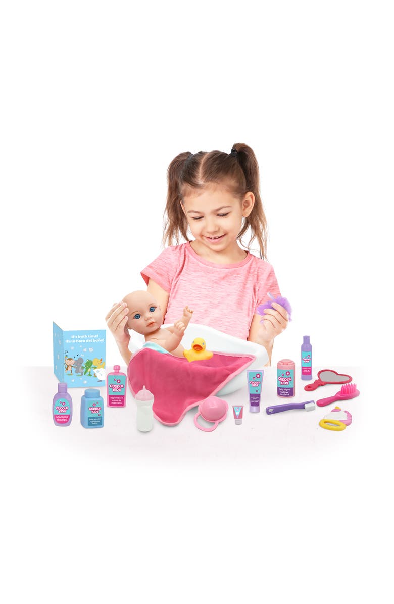 Little Darlings Little Partners Baby Doll Deluxe Playset w/ 15in Baby Doll, Alternate, color, 
