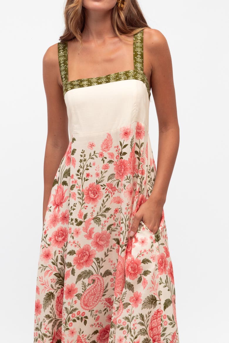 Petal Dream Maxi Dress, Alternate, color, Pink