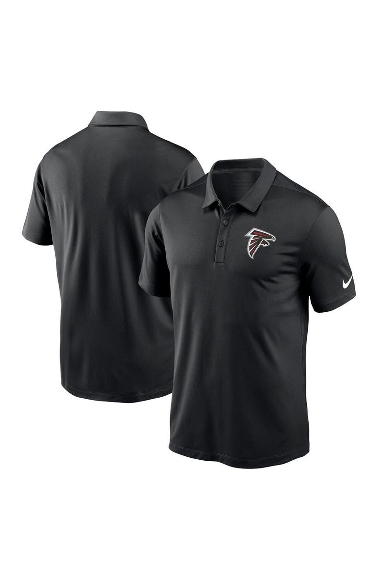 Nike Men's Nike Black Atlanta Falcons Franchise Team Logo Performance Polo, Main, color,