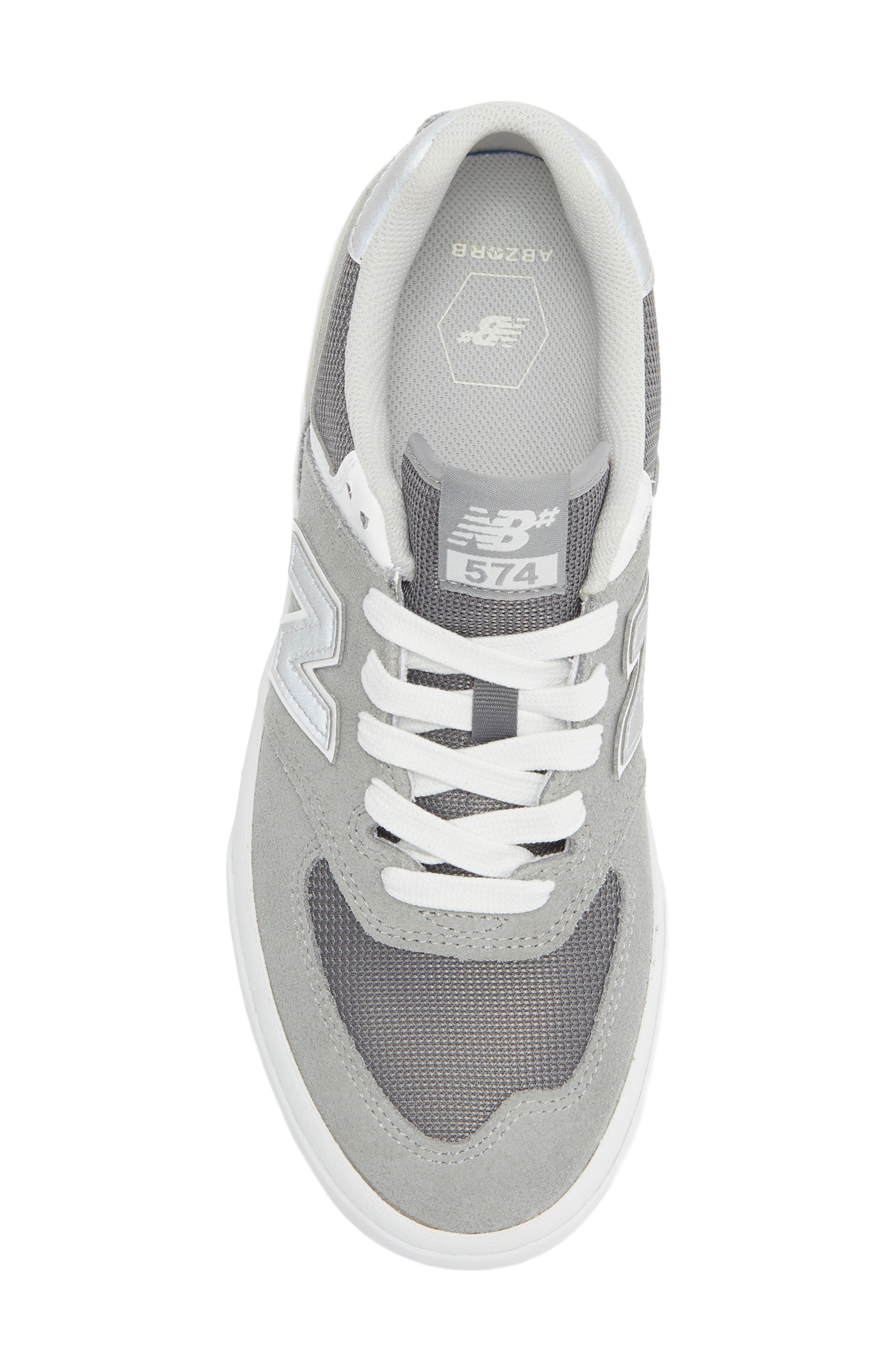 New Balance 574V Sneaker, Alternate, color, Grey/ White