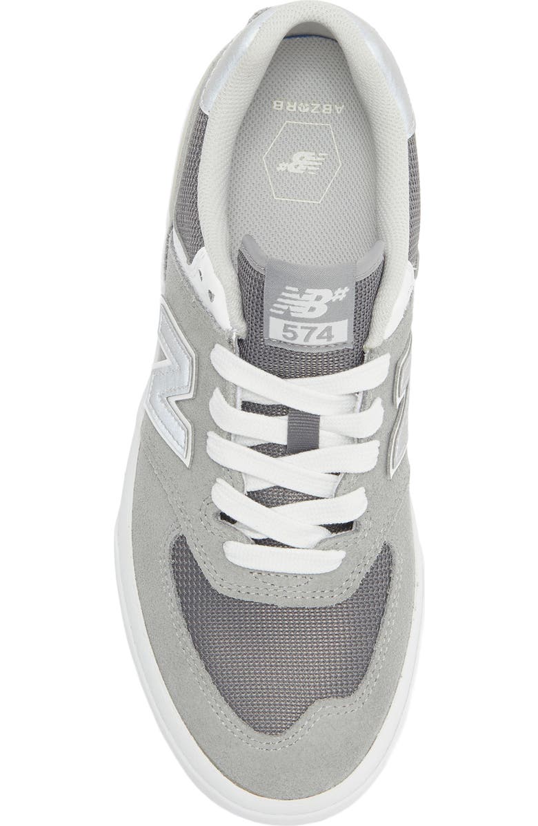 New Balance 574V Sneaker, Alternate, color, Grey/ White