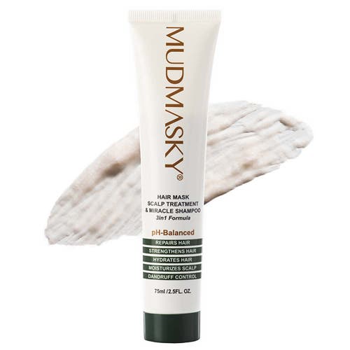Mudmasky Hair Mask Scalp Treatment And Miracle Shampoo