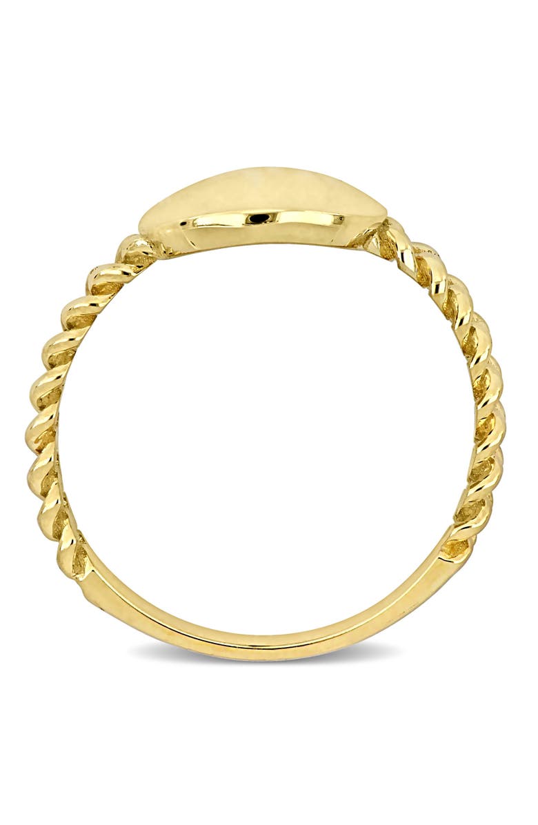 Julianna B. Disc Braided Ring 14k Yellow Gold, Alternate, color, 14K Gold
