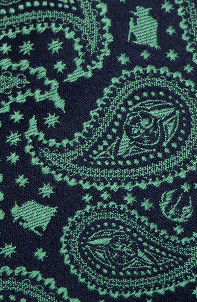 Cufflinks, Inc. Yoda Paisley Silk Tie, Alternate, color, Green