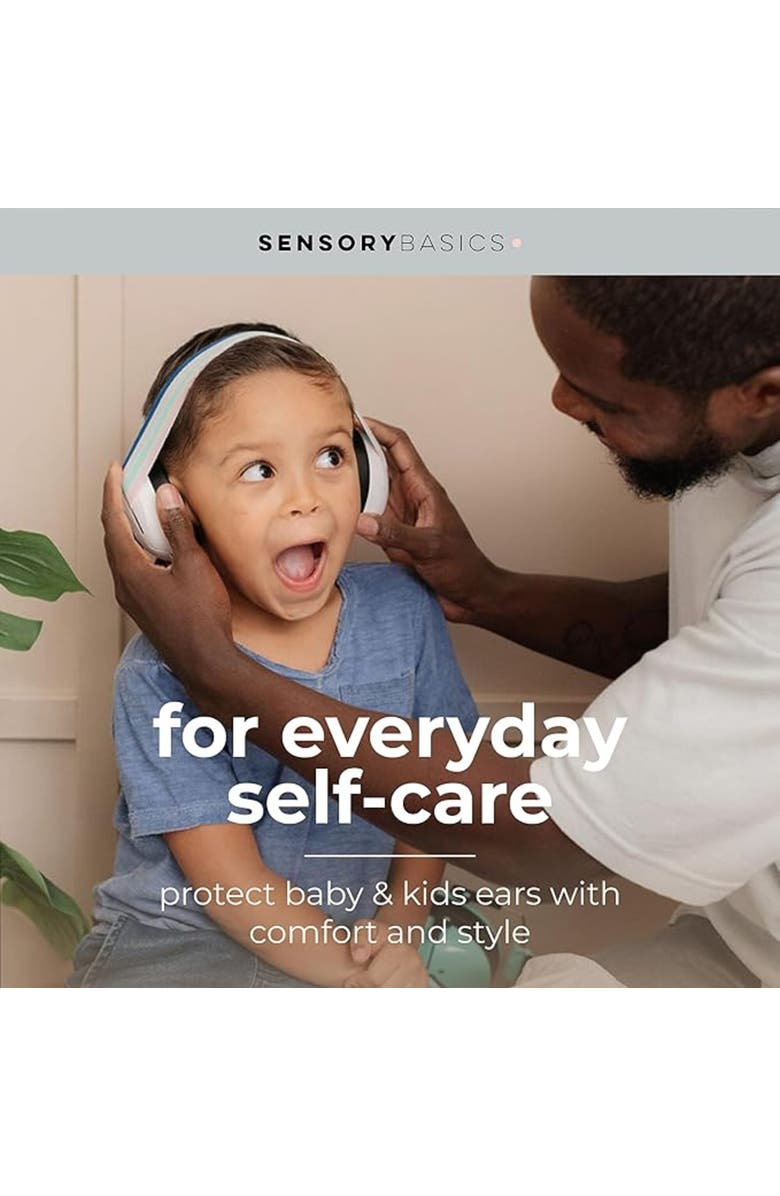 Sensory Basics Noise Reduction Baby Headphones, Toddlers, Alternate, color, Multicolored