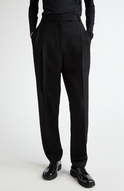 パンツ Blumarine Cropped Trousers In Black Virgin Wool 20850987_50780705_600.jpg