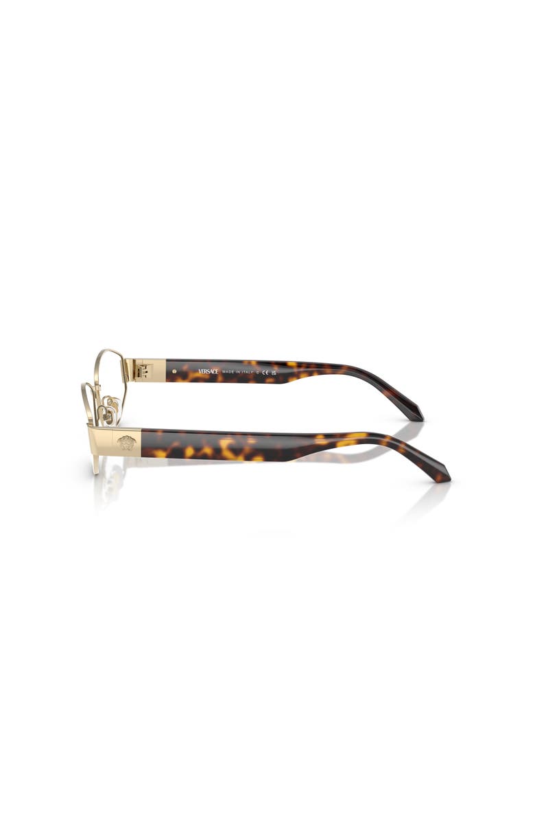 Versace 53mm Irregular optical glasses, Alternate, color, Gold
