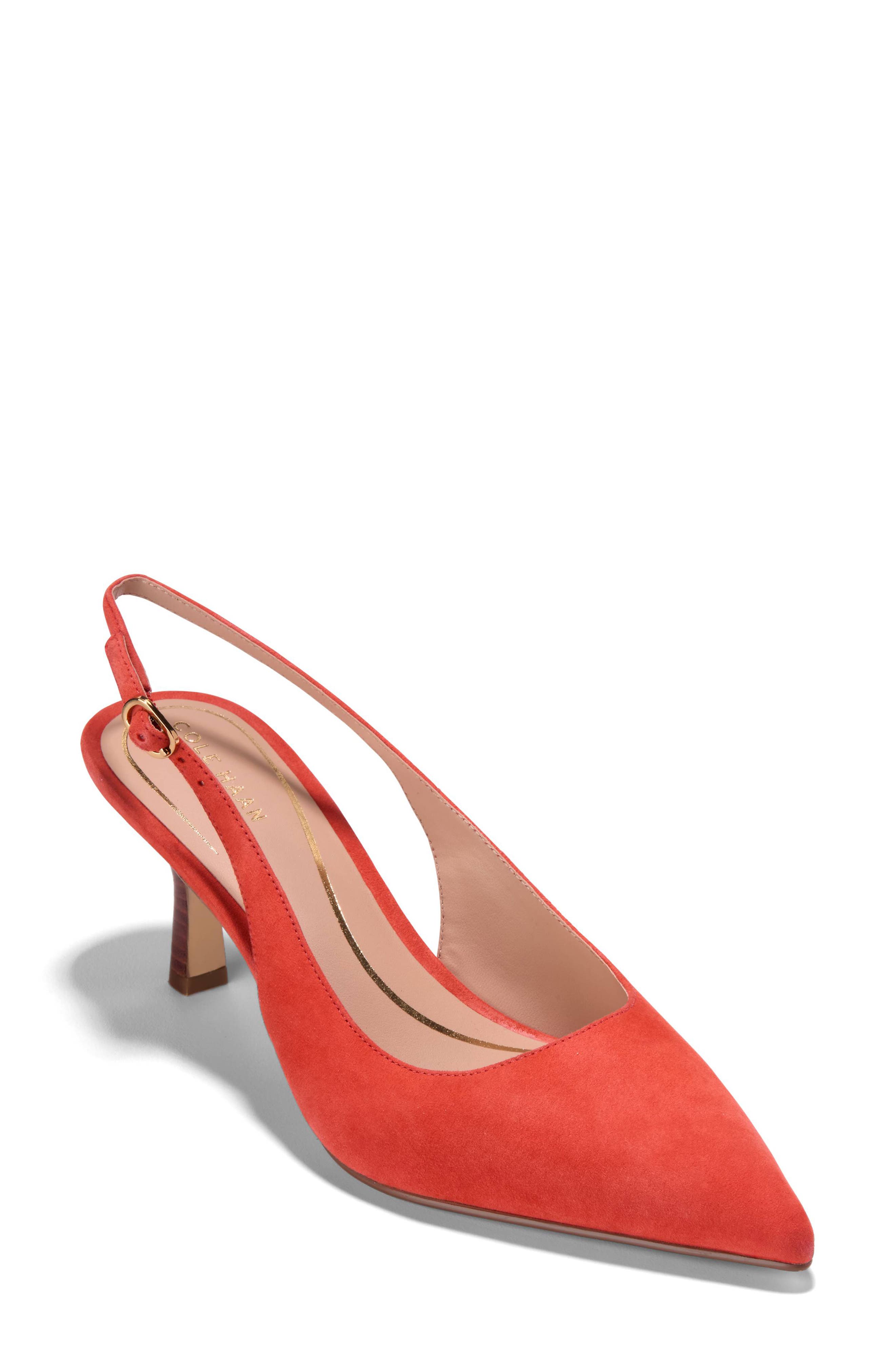  Summer Fig Suede/ Stacked Heel