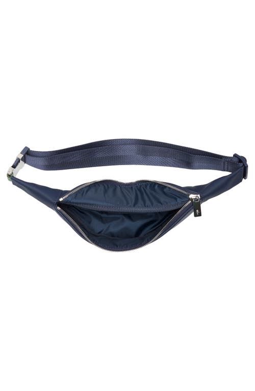 Lacoste Belt Bag In Blue