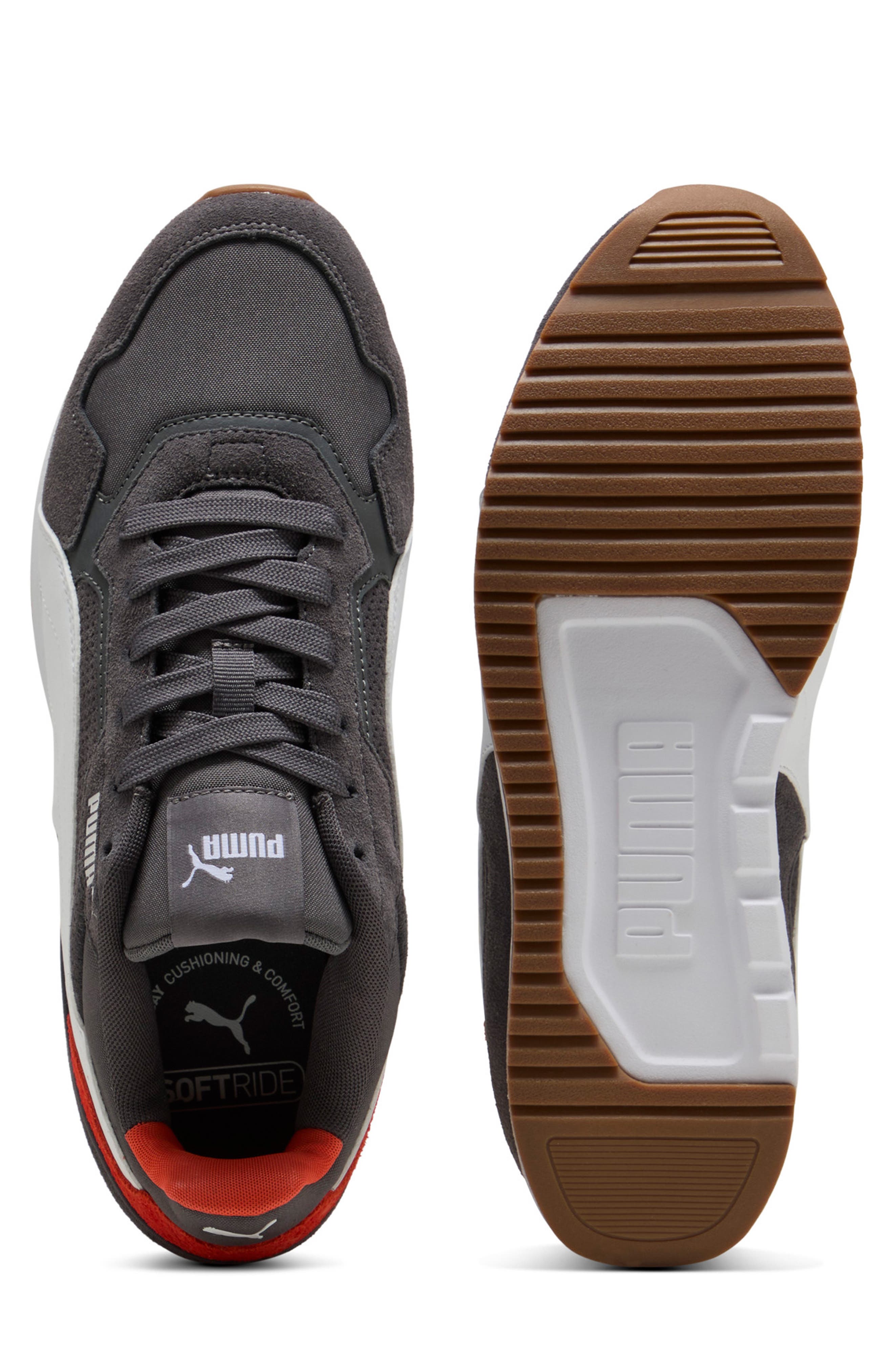 Softride St Miler SD Sneaker, Alternate, color, MOODY GRAY/ PUMA WHITE/ GUM