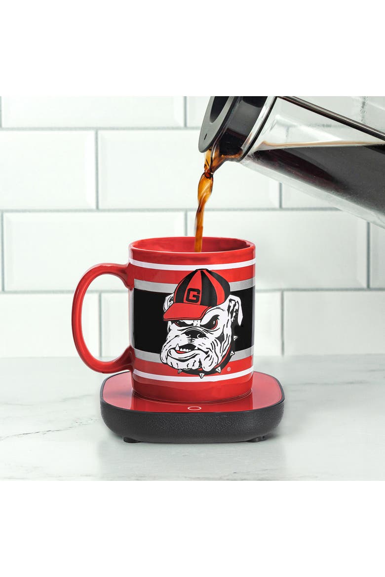 University of Georgia Bulldogs Mug Warmer with Mug, Main, color, None