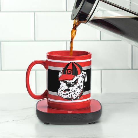 University of Georgia Bulldogs Mug Warmer with Mug