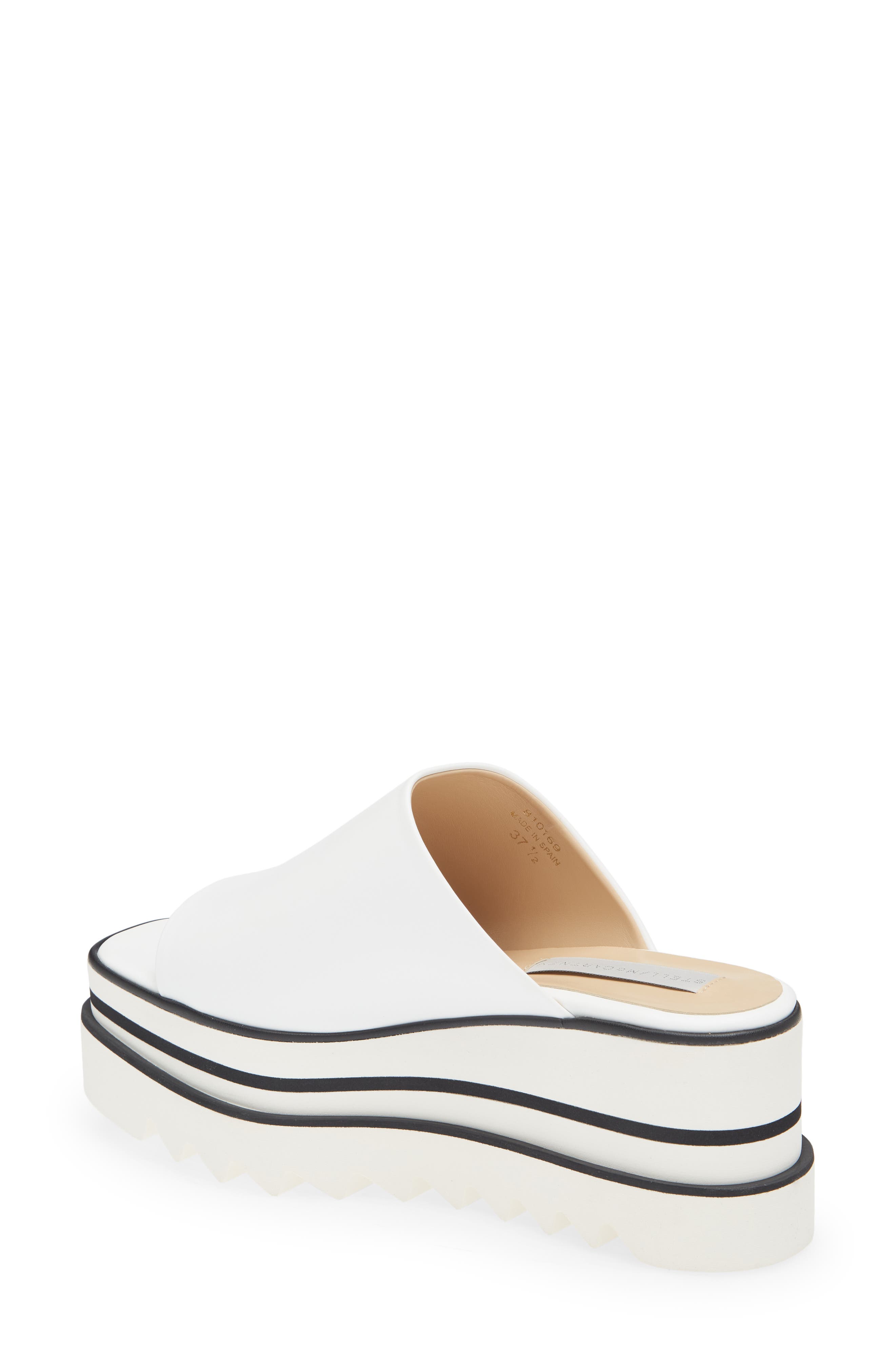 Sneak-Elyse Platform Slide Sandal, Alternate, color, 9001 - WHITE