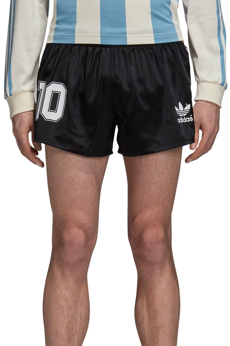 adidas Original Argentina 1987 Shorts, Main, color, BLACK
