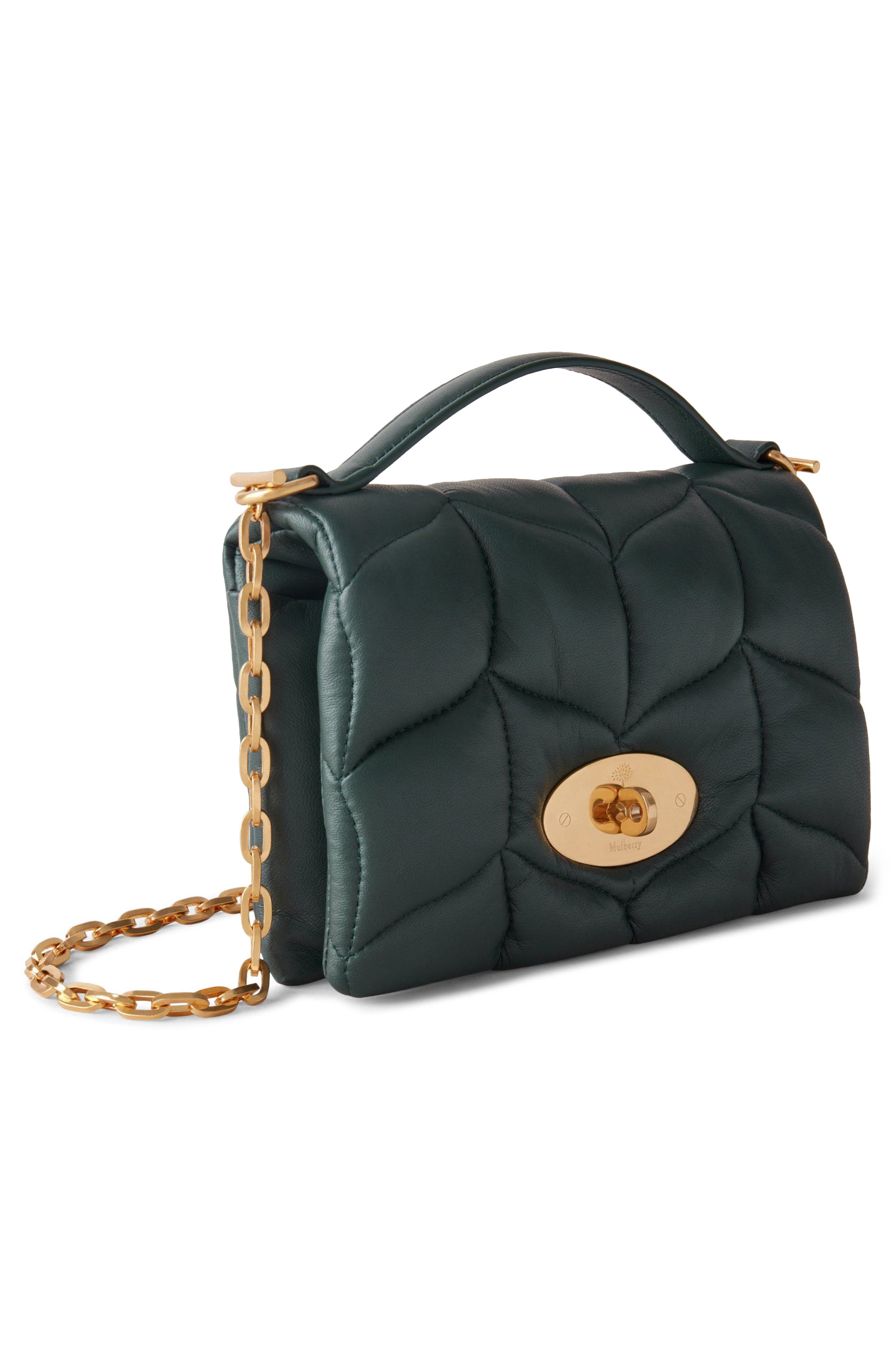 Mulberry Tiny Softie Pillow Quilted Leather Crossbody Bag, Alternate, color, 