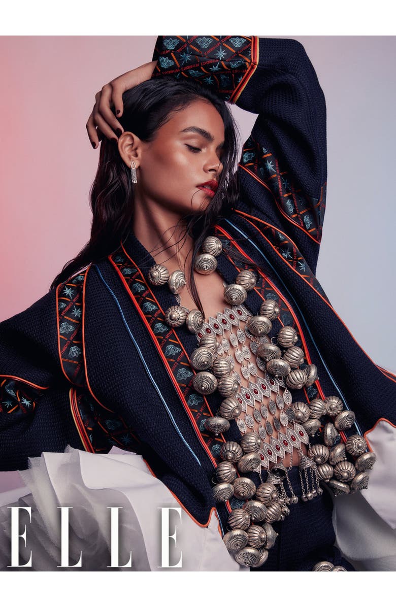 Lucy Quartermaine Petal Chandelier Earrings, Alternate, color, Sterling Silver