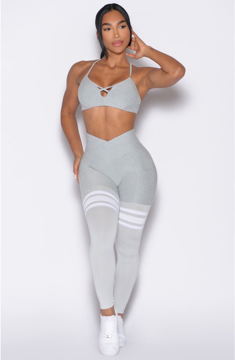 Bombshell Sportswear Lift Luxe Sports Bra, Alternate, color, Light Cloud