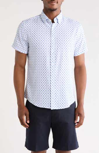 Floral Geo Button-Down Shirt