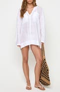 LSPACE Oasis Linen Cover-Up Tunic