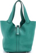 Pre-Owned Hermes Picotin Lock Bag Clemence MM