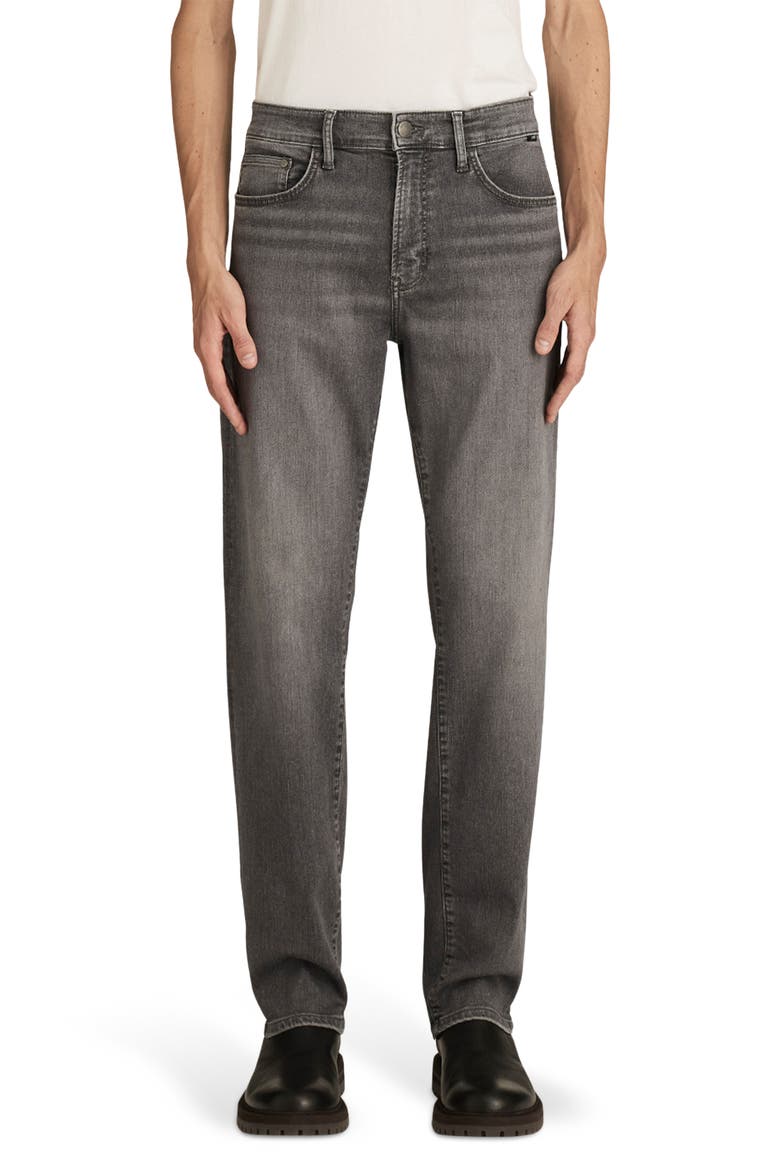 Zach Straight Leg Jeans, Main, color, MID SMOKE SUPERMOVE
