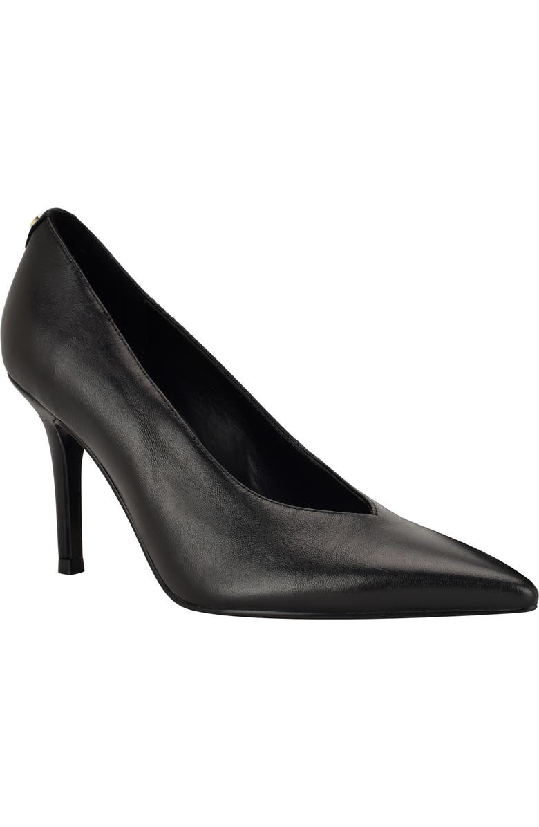 GUESS Prinda Pointed Toe Pump, Main, color, Black 001