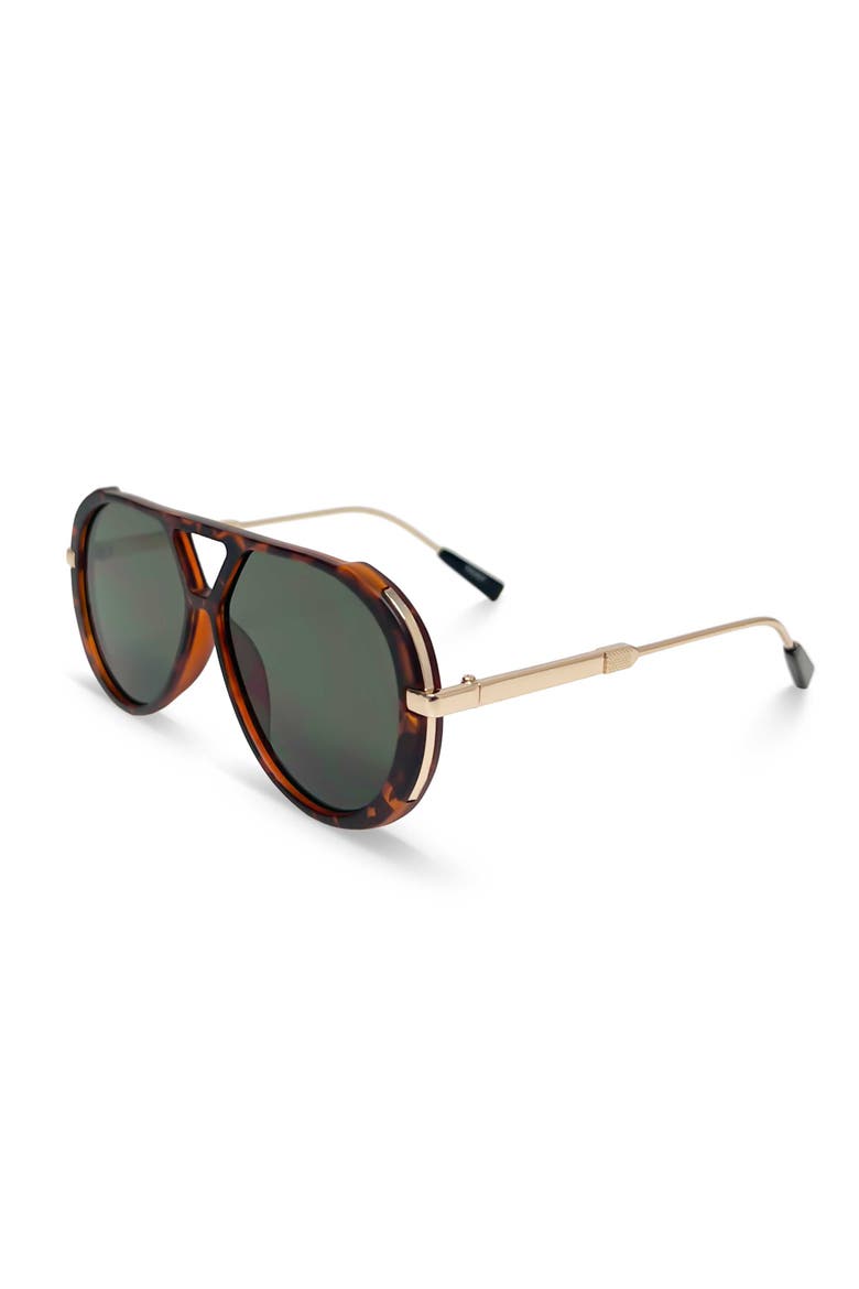 The Cove Sunglasses, Alternate, color, Tortoise