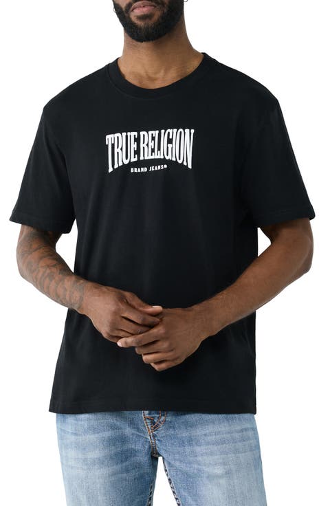 Tiger Logo Cotton Graphic T-Shirt