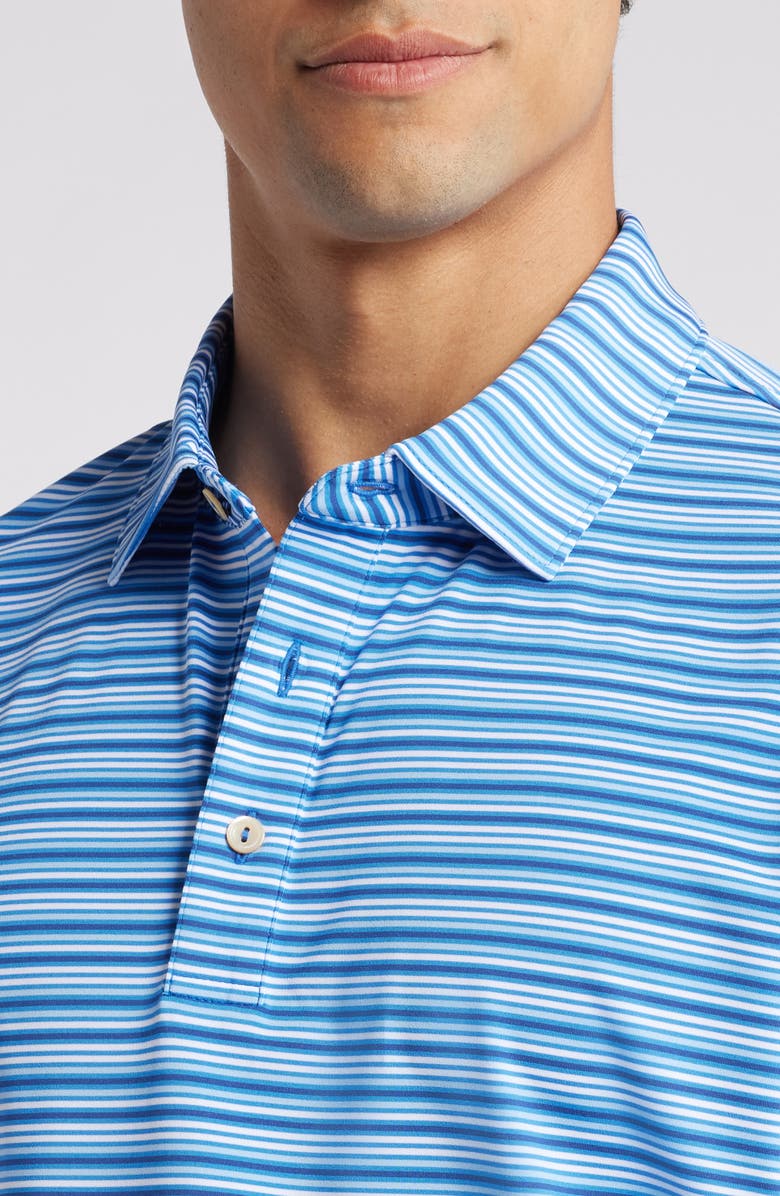Peter Millar Clifton Stripe Performance Golf Polo, Alternate, color, 