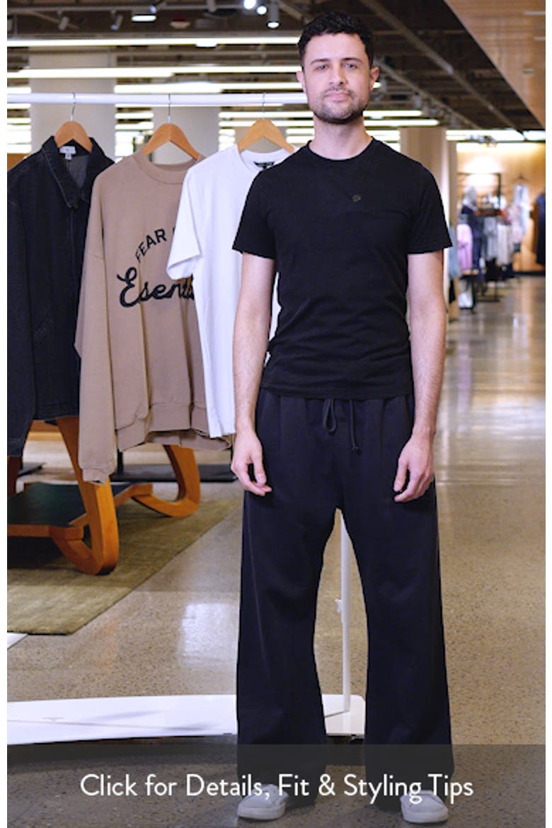 Classic Fit Training Logo Flare Leg Sweatpants video