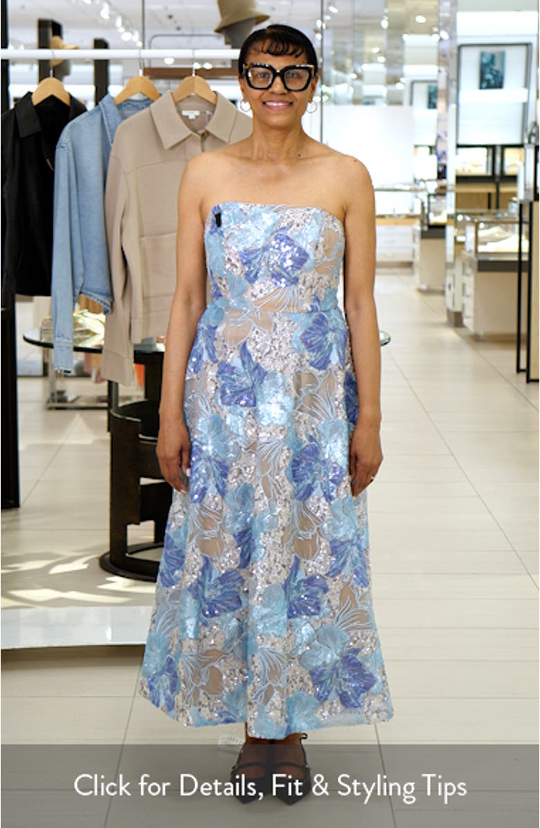 Leonie Strapless Cocktail Dress
