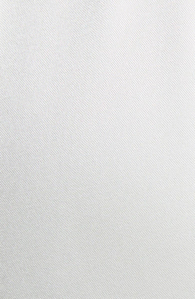 TOM FORD Tie Neck Long Sleeve Cady Jumpsuit, Alternate, color, Crema White