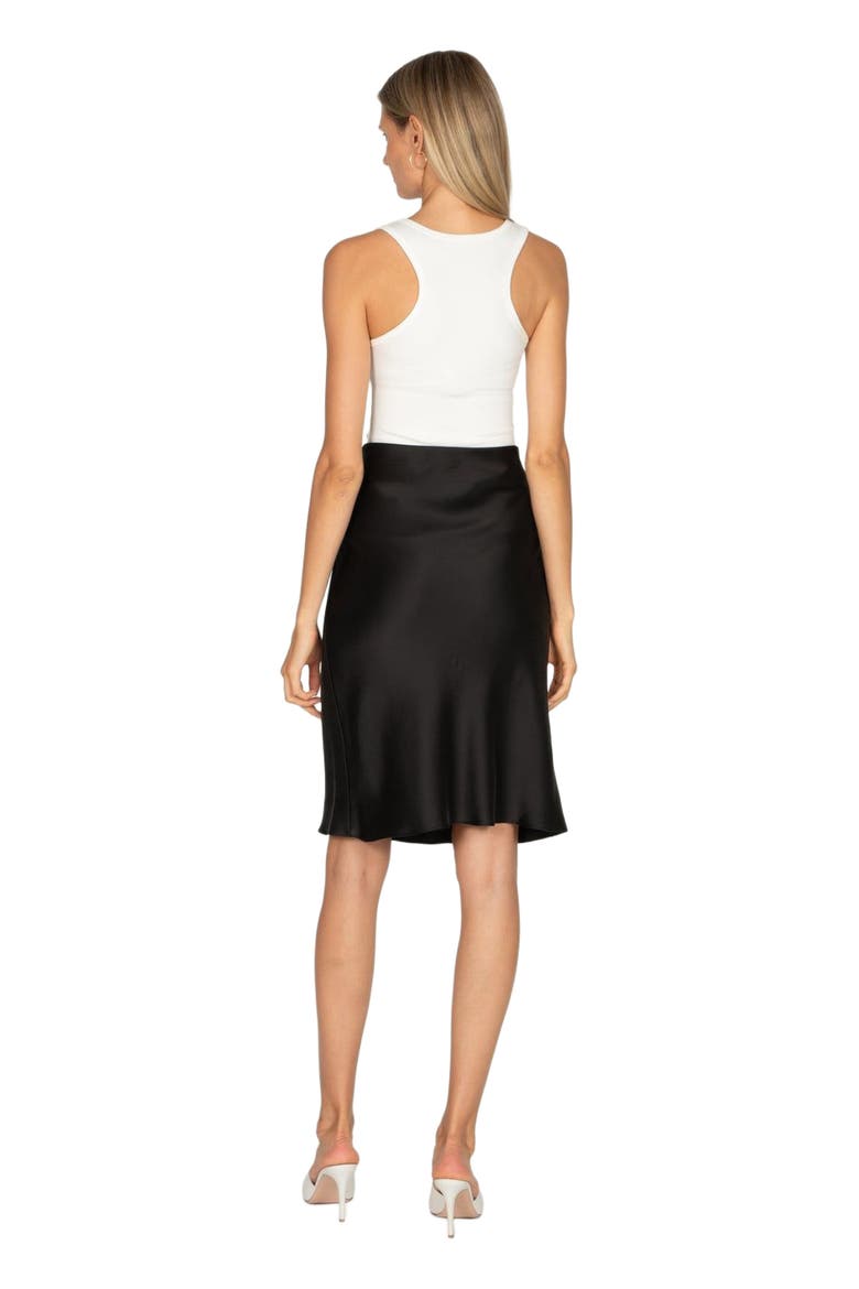 Lainey Midi Skirt, Alternate, color, BLACK