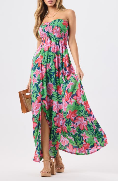 Emilia Strapless Maxi Dress