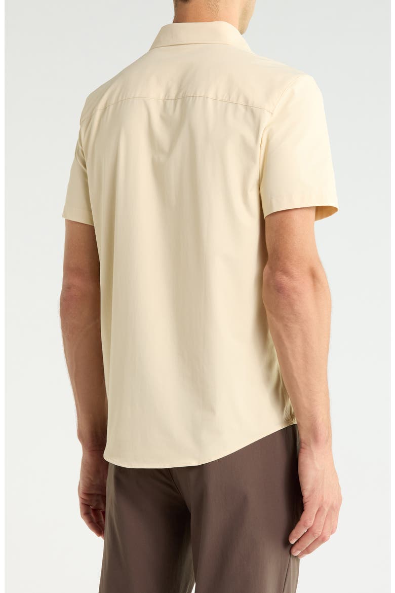 State of Mind Performance Short Sleeve Shirt, Alternate, color, LINEN