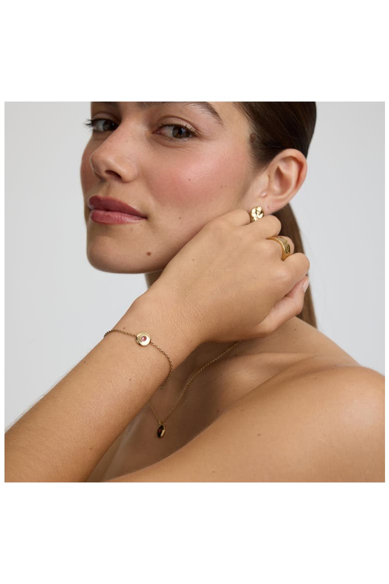 Birthstone Bracelet, Alternate, color, GOLD - JANUARY