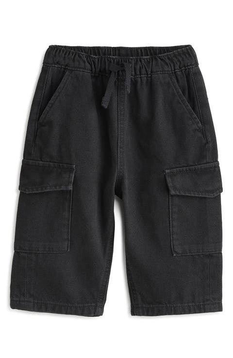 Kids' Baggy Denim Cargo Pants (Little Kid)